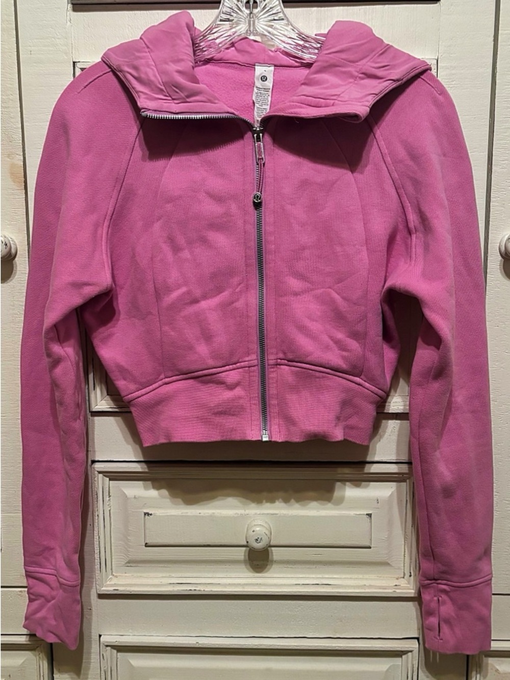 Lululemon Full Zip Cropped Hoodie